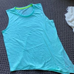 Blue Nike Dri-Fit Tank